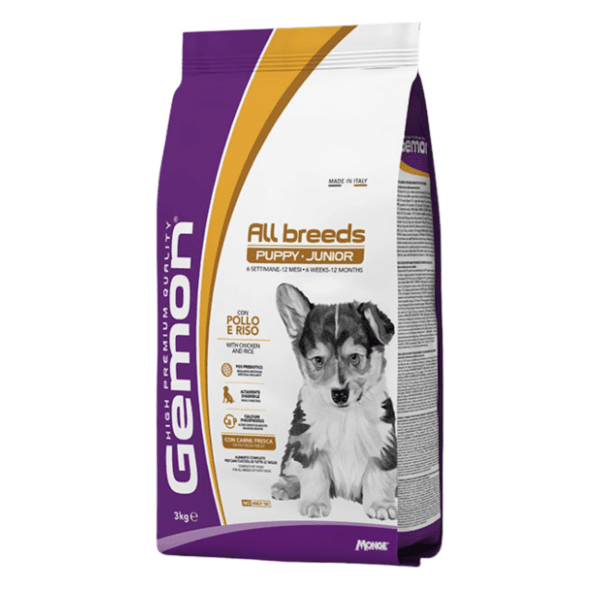 GEMON Medium puppy & junior hrana za pse piletina 15kg
