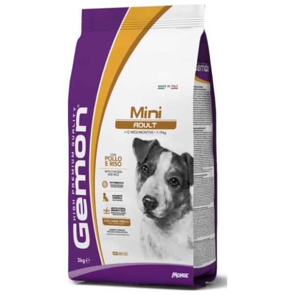 GEMON Mini adult hrana za pse piletina i pirinač 3kg