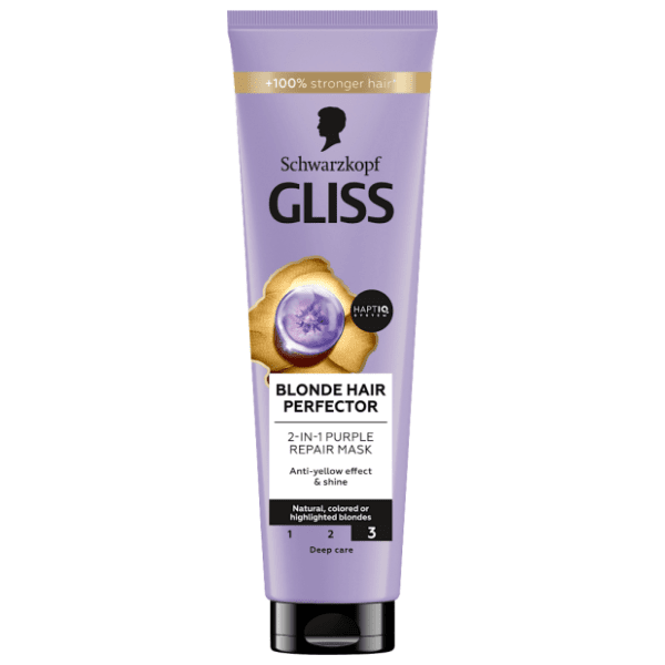 GLISS 2u1 Blond perfect maska za kosu 150ml