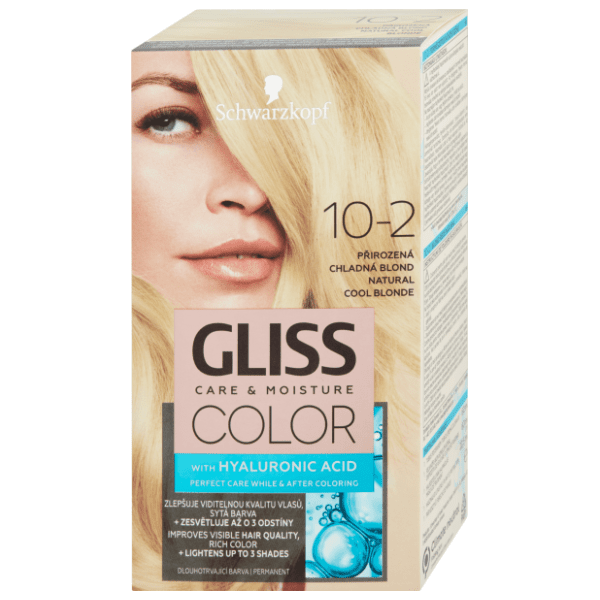 GLISS Care & Moisture farba za kosu 10.2 prirodno hladna plava