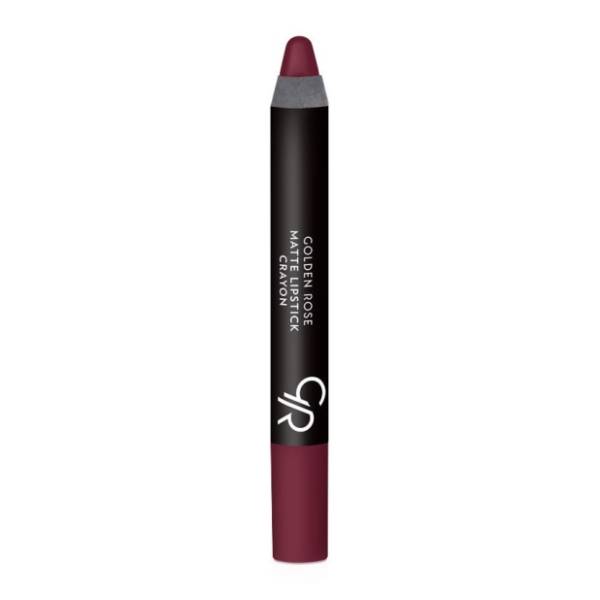 GOLDEN ROSE Matte crayon mat ruž za usne u olovci 19