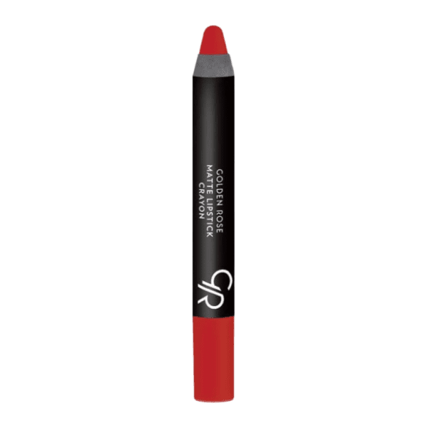 GOLDEN ROSE Matte crayon ruž za usne u olovci 07