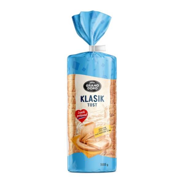GRANO DORO Tost hleb beli 500g