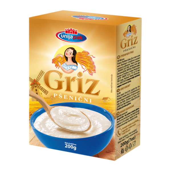 Griz UNIJAPAK pšenični 200g