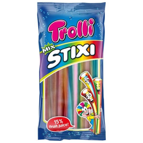 Gumene bombone TROLLI Stixi mix 85g