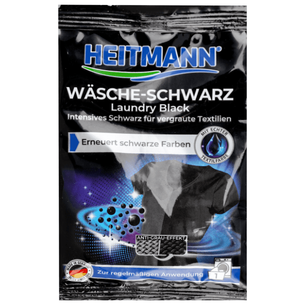 HEITMANN prah za veš za intenzivno crnu boju 50g
