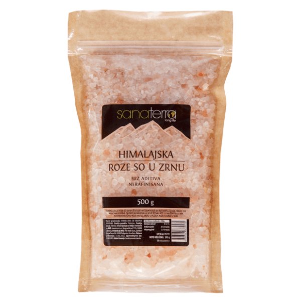 Himalajska so SANATERRA u zrnu roze 500g