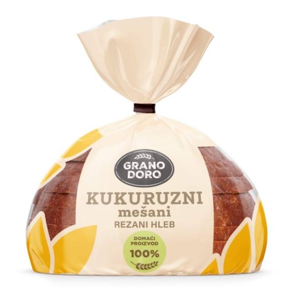 Hleb GRANO DORO kukuruzni 500g