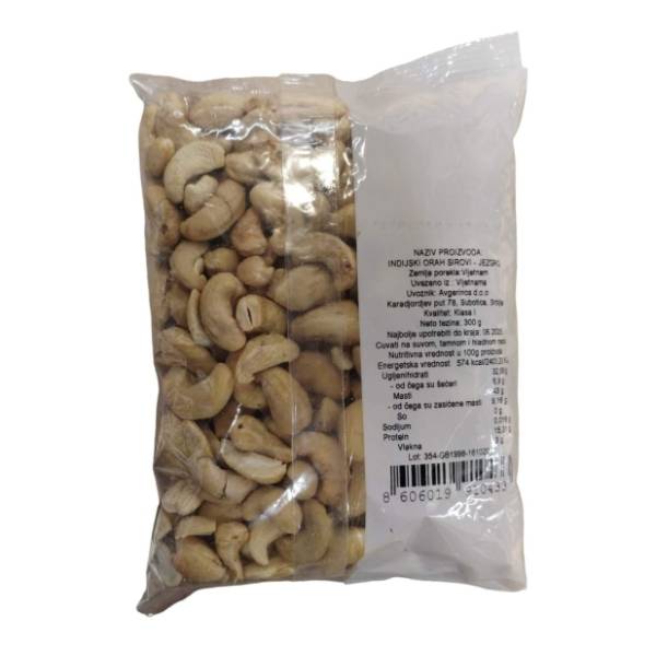 Indijski orah AVGERINOS sirovi 300g