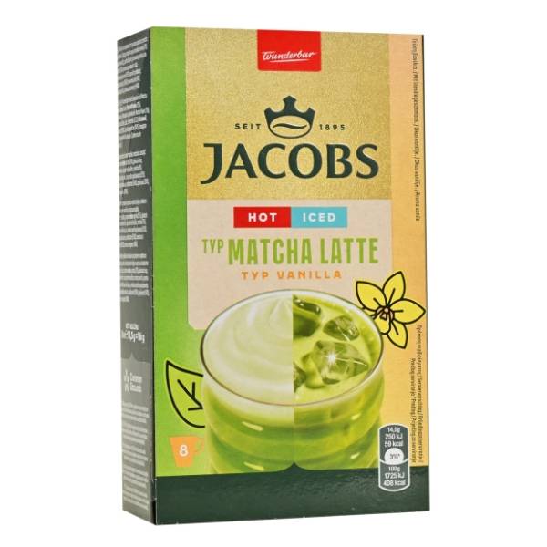 Instant kafa JACOBS Matcha latte vanilla 116g