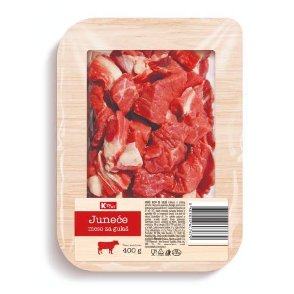 Juneće meso K PLUS za gulaš 400g