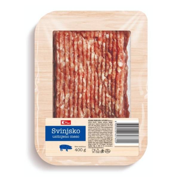 K PLUS svinjsko mleveno meso 400g