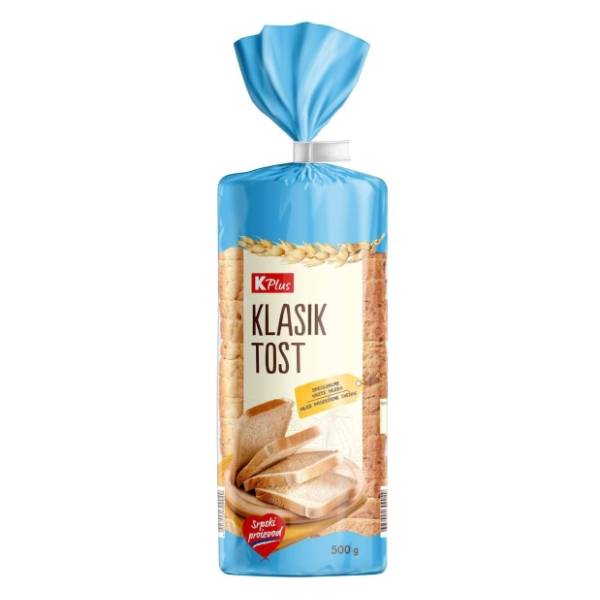 K PLUS Tost hleb 500g
