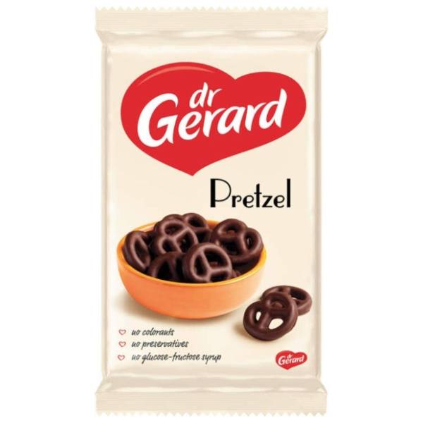 Keks DR GERARD pretzel čoko 165g