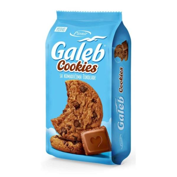 Keks PIONIR Galeb cookies sa čokoladom 145g