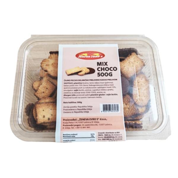 Keks ŽENEVA Mix choco 500g