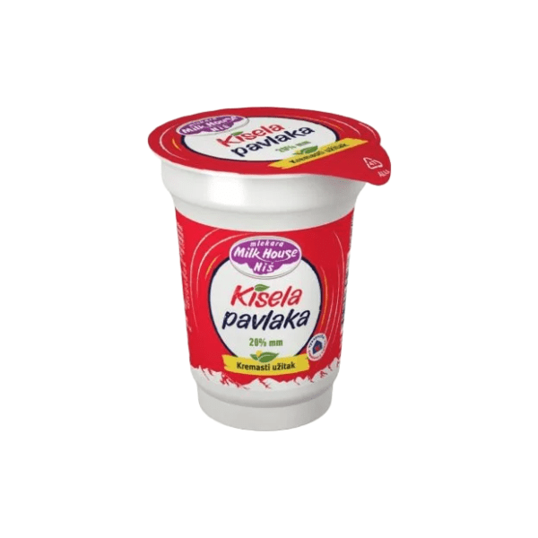 Kisela pavlaka MILK HOUSE 20%mm 180g