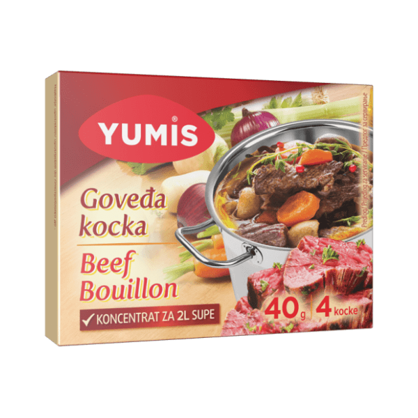 Kocka za supu YUMIS goveđa 4x10g