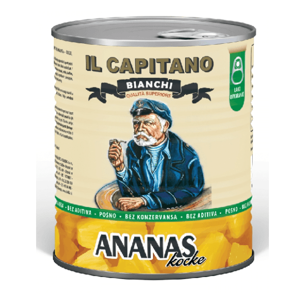 Kompot ananas kocka IL CAPITANO 850ml