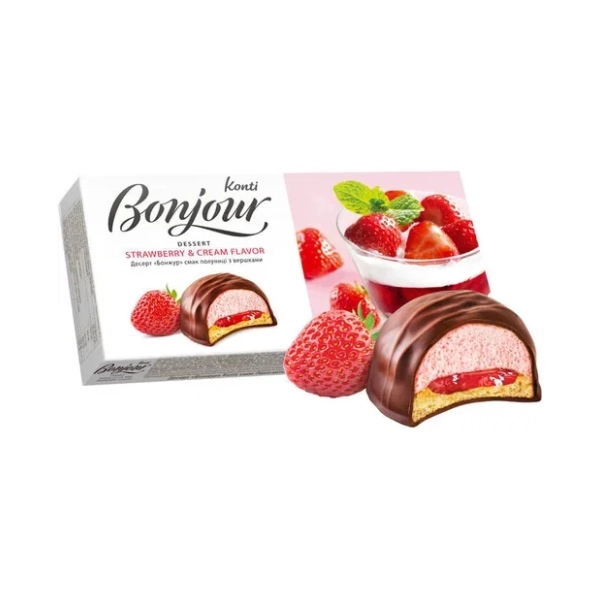 KONTI Bonjour sufle sa jagodom 232g