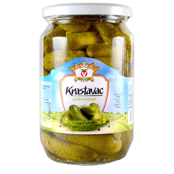 Krastavci VOĆAR pasterizovan 680g