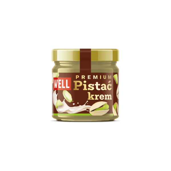 Krem WELL Premium sa pistaćima 180g