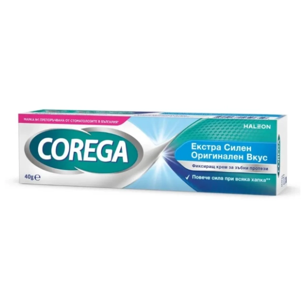 Krema za zube COREGA Fixative extra strong mint 40g