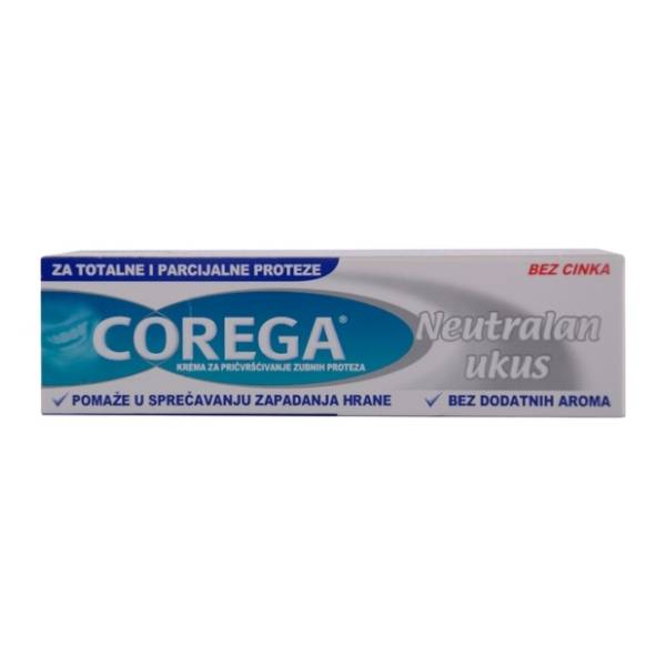 Krema za zube COREGA neutral taste 40g