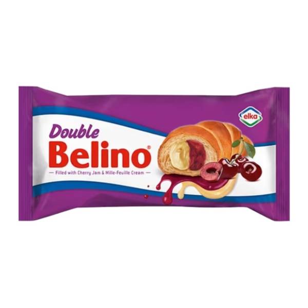 Kroasan BELINO Double trešnja vanila 60g