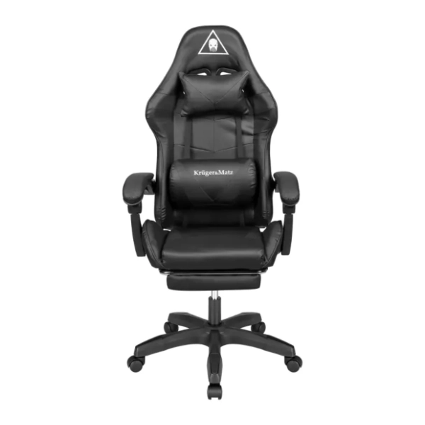 KRUGER&MATZ GX-150 crna gejmerska stolica