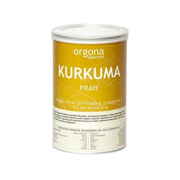 Kurkuma ORGONA u prahu 150g