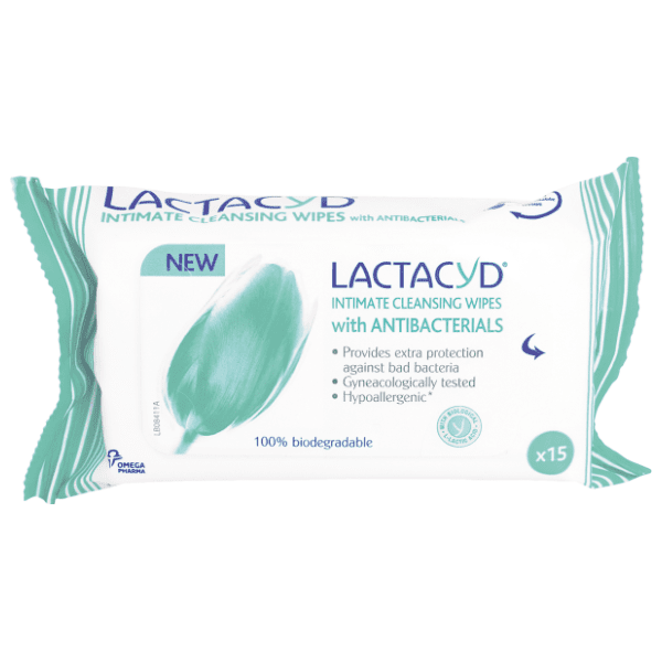 LACTACYD intimne vlažne maramice antibakterijske 15kom