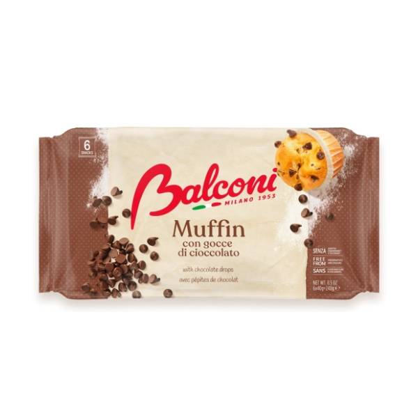 Mafini BALCONI sa komadićima čokolade 240g