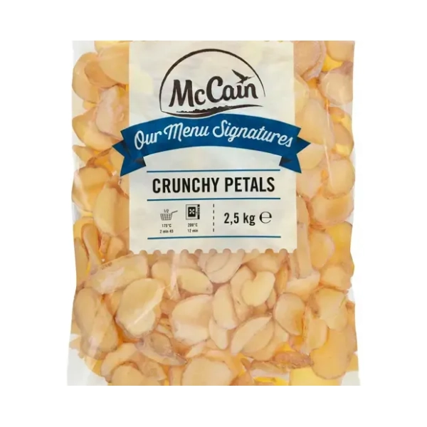 McCAIN pomfrit crunchy petals 2,5kg