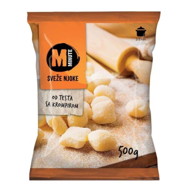 MINUTE sveže njoke 500g