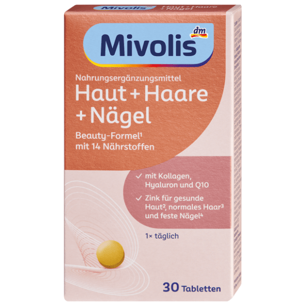 MIVOLIS tablete za kožu, kosu i nokte 30kom