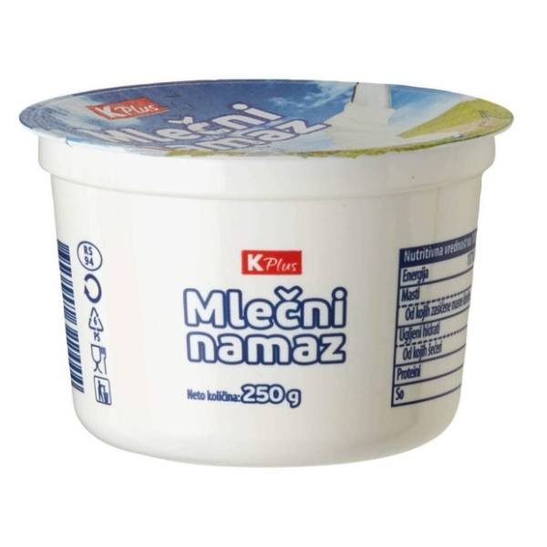Mlečni namaz K PLUS 250g