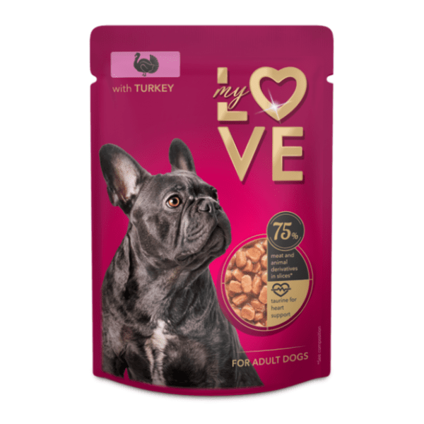 MY LOVE hrana za pse ćuretina 100g
