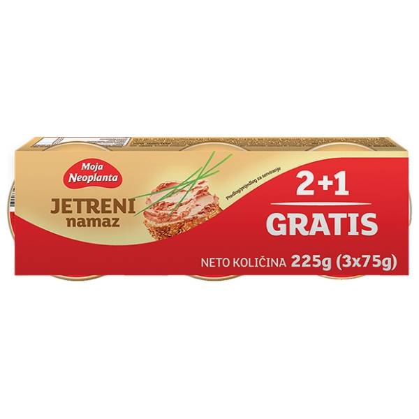 Namaz NEOPLANTA jetreni 3x75g 2+1 gratis