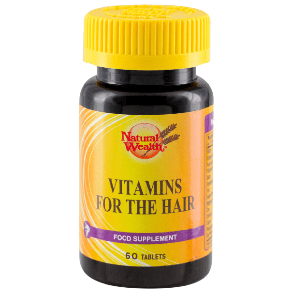NATURAL WEALTH Vitamini za kosu kaspule 60kom