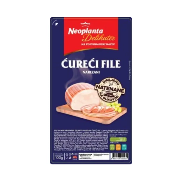 NEOPLANTA dimljeni ćureći file 100g