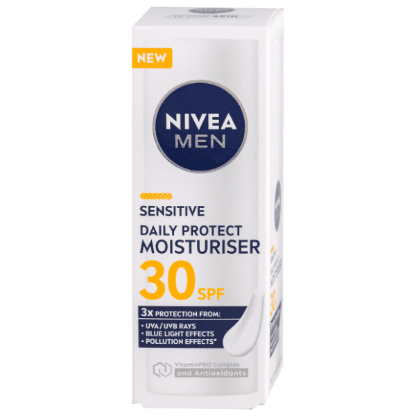 NIVEA Men sensitive daily protect krema za lice SPF30 50ml