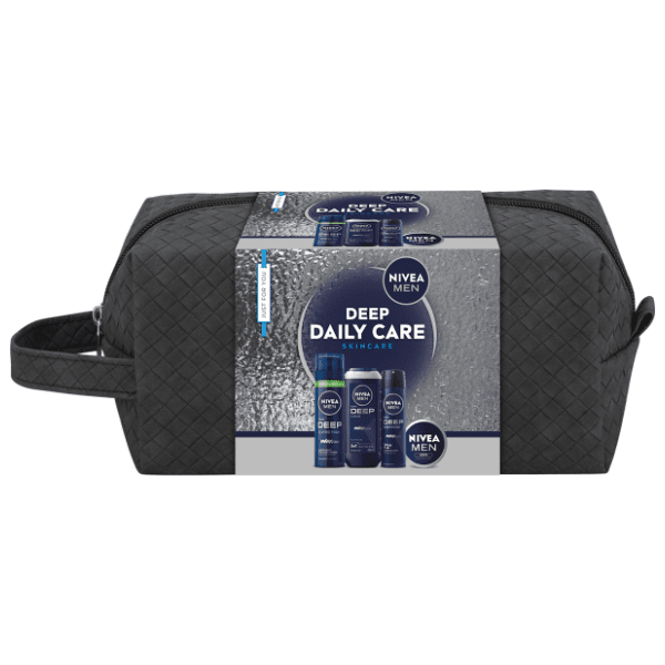 NIVEA Men set deep daily care