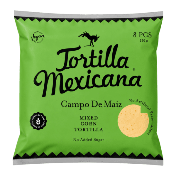 NOVO Tortilla MEXICANA Campo De Maiz 8kom 320g