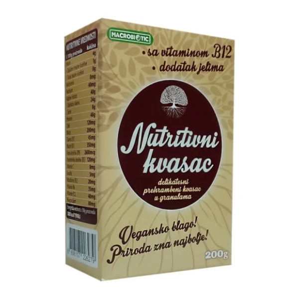 Nutritivni kvasac u granulama MACROBIOTIC 200g