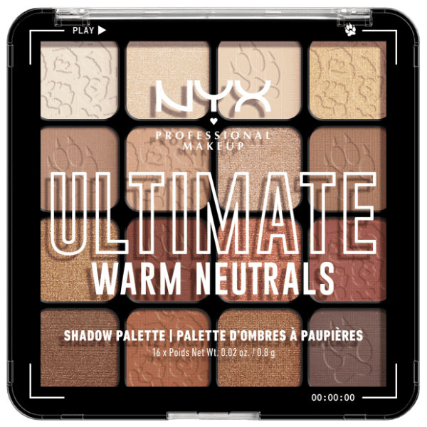 NYX Ultimate paleta senki za oči 05w warm neutrals