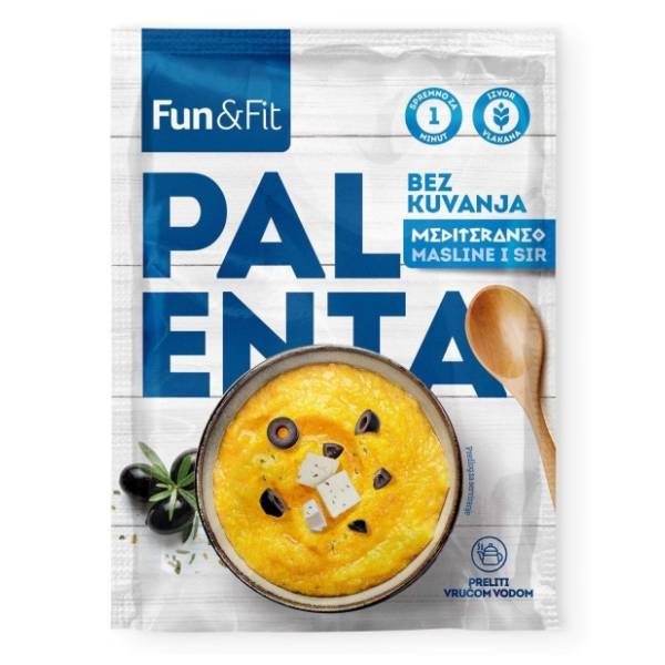 Palenta FUN&FIT Mediteraneo 55g