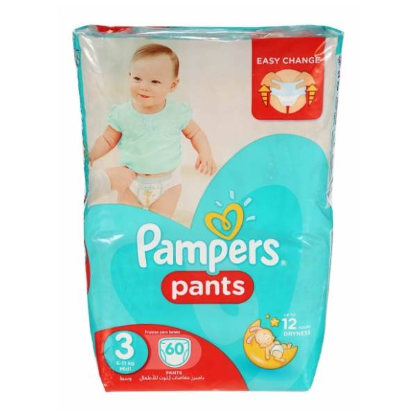 PAMPERS pelene pants 3 midi 60kom
