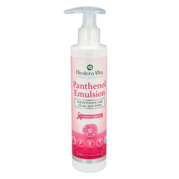 Pantenol HEDERA VITA emulzija 200ml