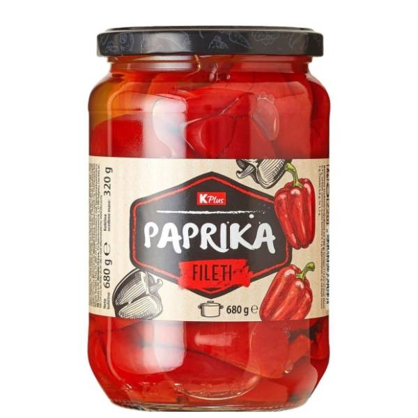 Paprika K PLUS filet crvena 680g